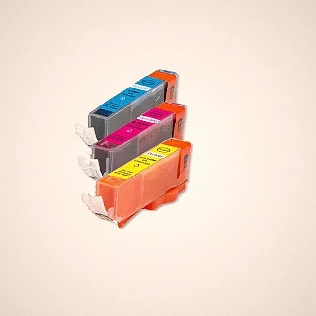 3 COLOR Ink Set + Chip for Canon CLI-251 CLI-251XL Photo MG5520 MG6620 MG5620