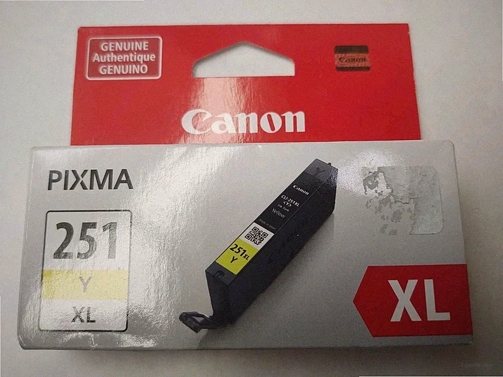 Genuine Canon 6451B001AA CLI-251XL Yellow High Capacity Ink Jet Cartridge