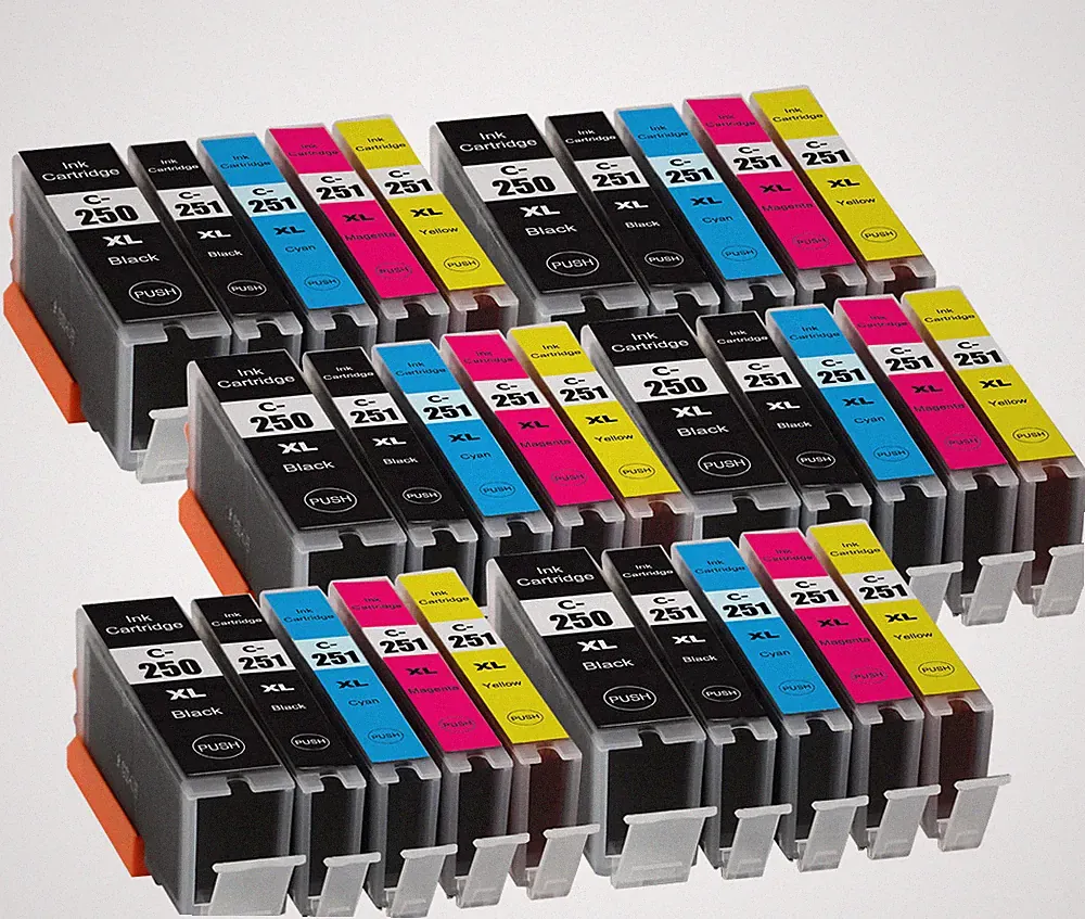 Printer Ink Tank for PGI-250XL CLI-251XL Canon Pixma MG5522 MX922 MX722 iX6820